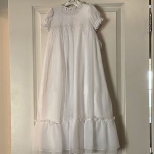 Christening/Baptism/Wedding Gown, beads embroidery